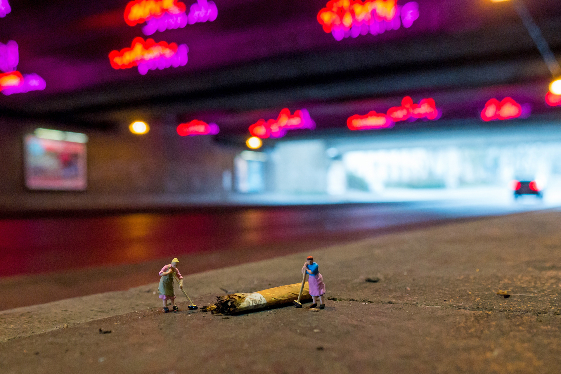 small people's world "Straßenreinigung"