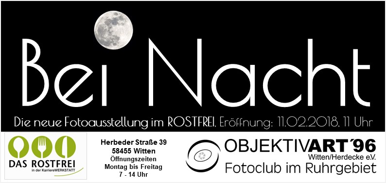 Bei Nacht – Eine Clubausstellung in der Kantine ” Das Rostfrei “