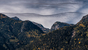 mountain clouds