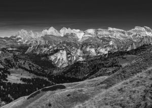 Blick vom Sella Pass