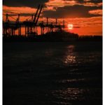 K2-03 Vitali Schultheis: Sonnenuntergang am Hamburger Hafen