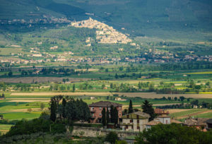 15 Blick auf Trevi von Monte Falco aus.