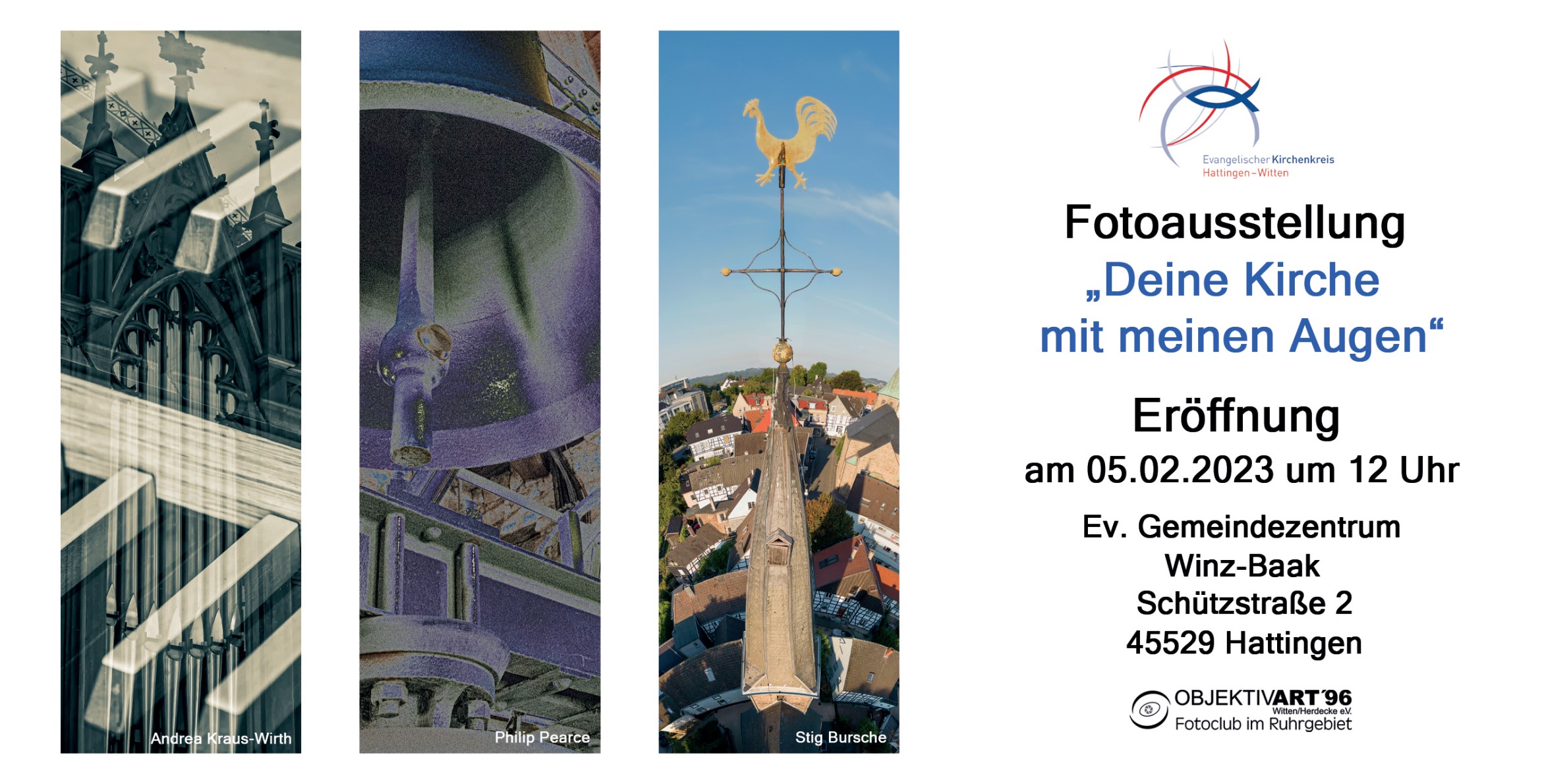 “Deine Kirche in meinen Augen” Fotoausstellung – Eröffnung am 05.02.2023