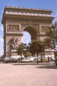 Arc de Triomphe de l'Etoile, Paris 1972