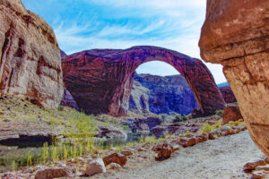 Die Rainbowbridge am Lake Mead, USA