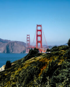 Die Golden Gate Bridge in San Francisco