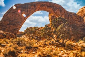 Die Rainbowbridge am Lake Mead, USA