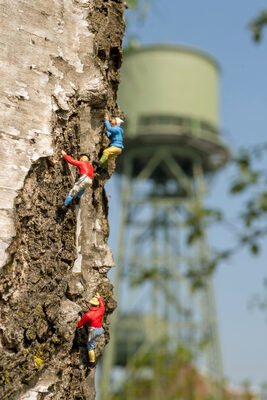 small people's world "Klettertour im Westpark" – Sabine Werfel
