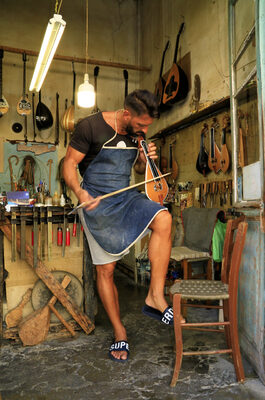Kostas at work – Heinfried Schwack